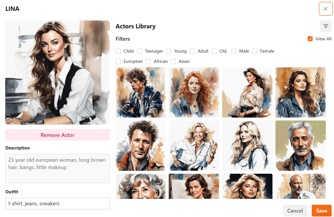 Style your characters