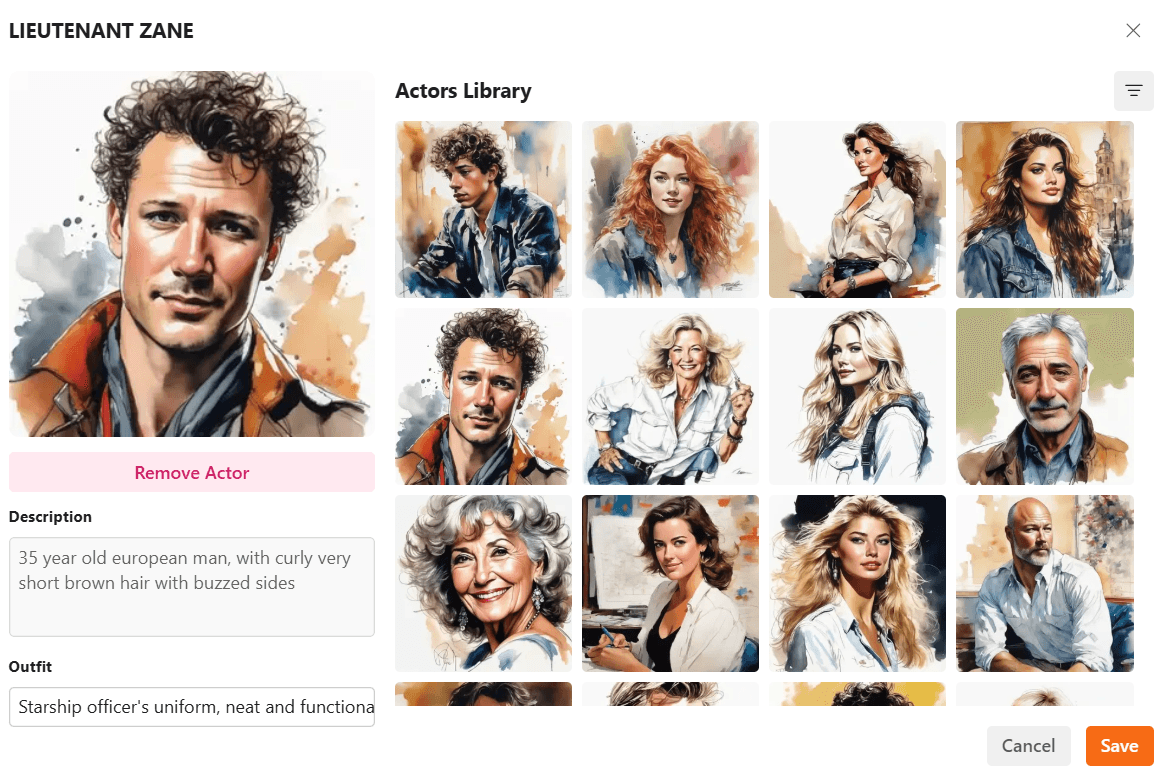 Choose Your Character