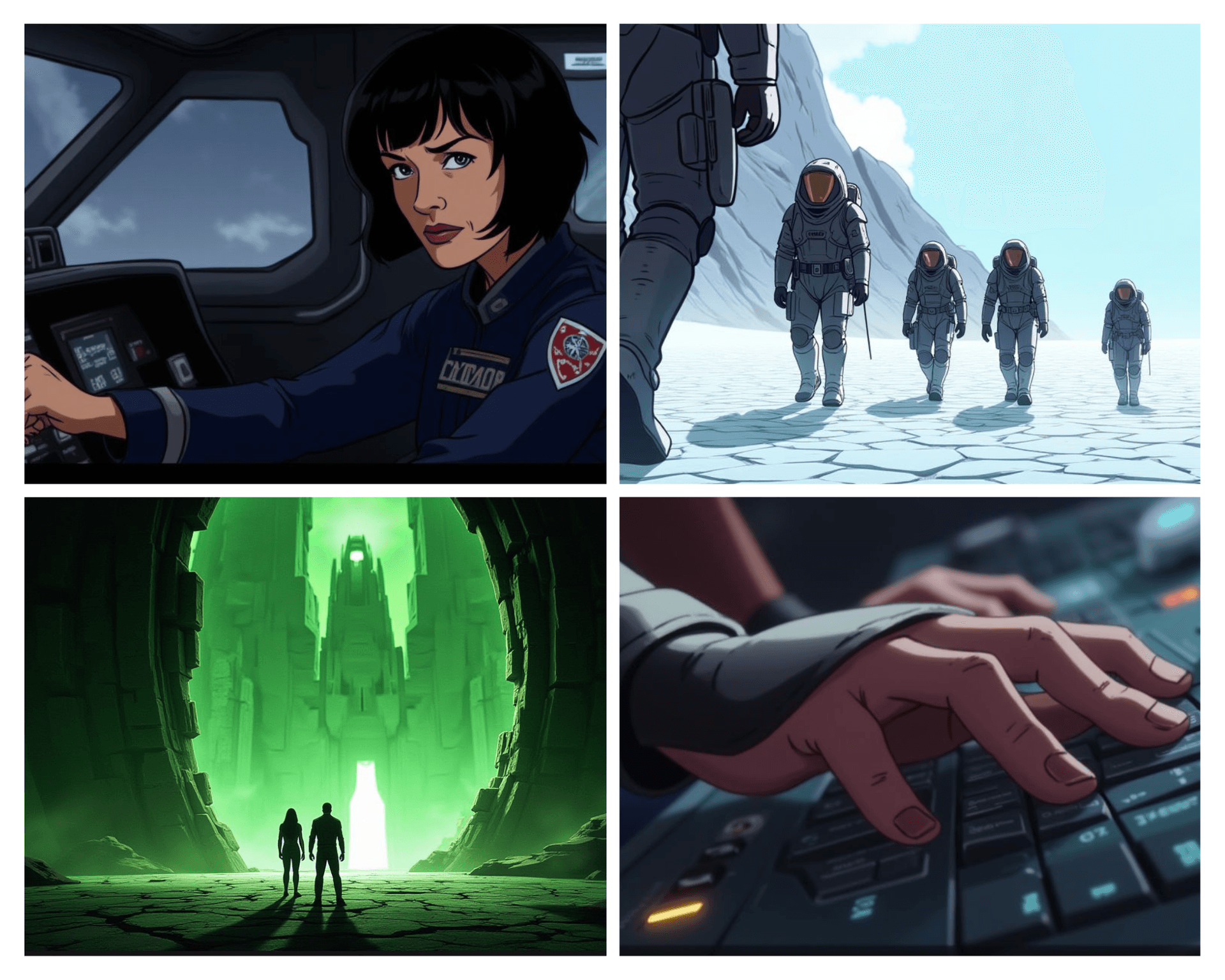 Lost in Space by AI powered Comic